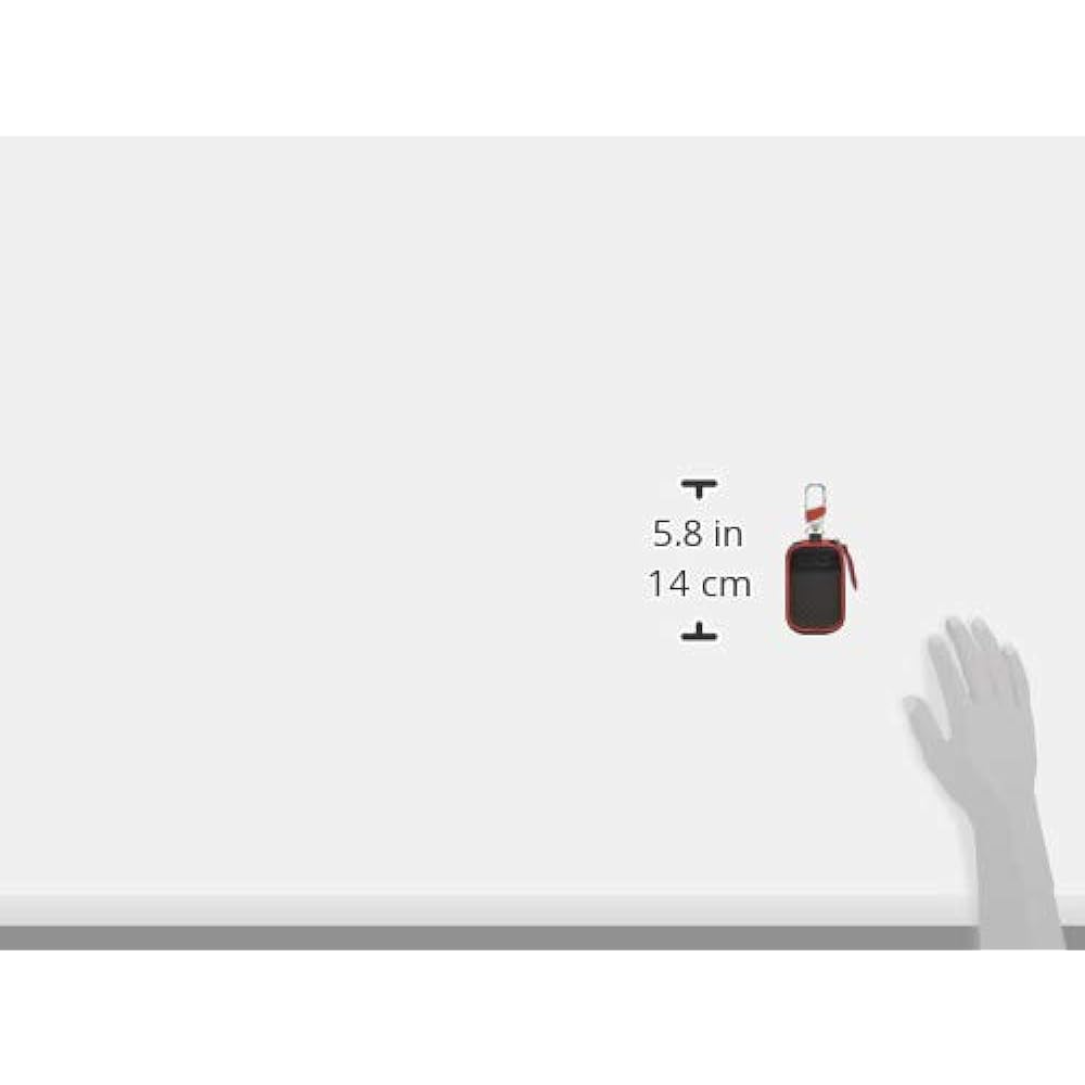 TRD/TOYOTA Real Carbon Key Case (RED) Product Number: MS010-00034