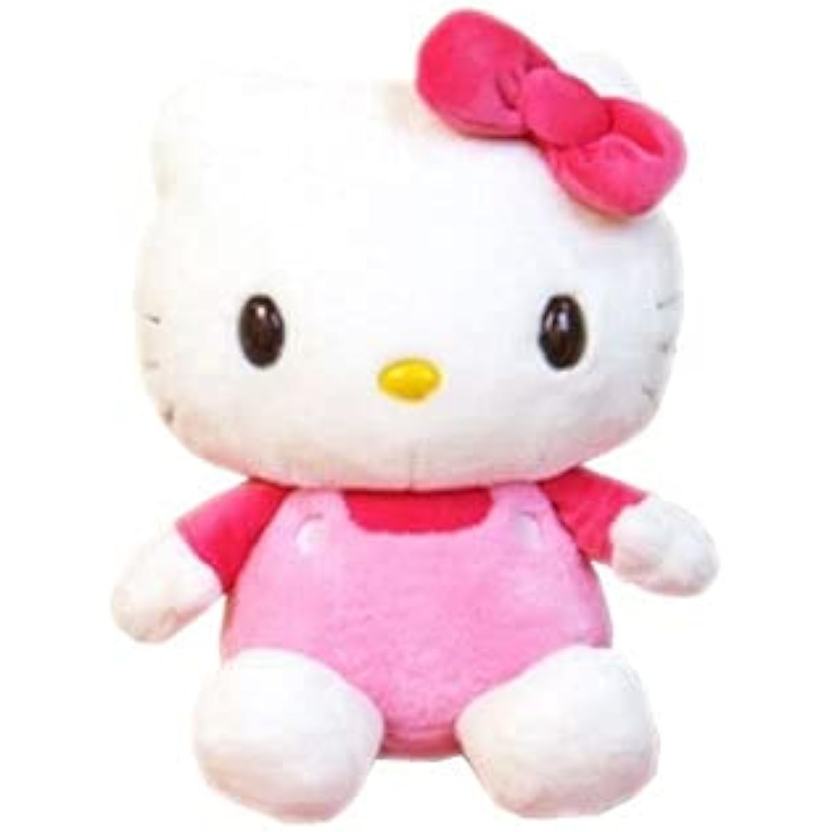 Nakajimacorp Fluffy Hello Kitty L Pink 44cm x 36.5cm x 26cm Sanrio Hello Kitty Plush Toy 143013-20