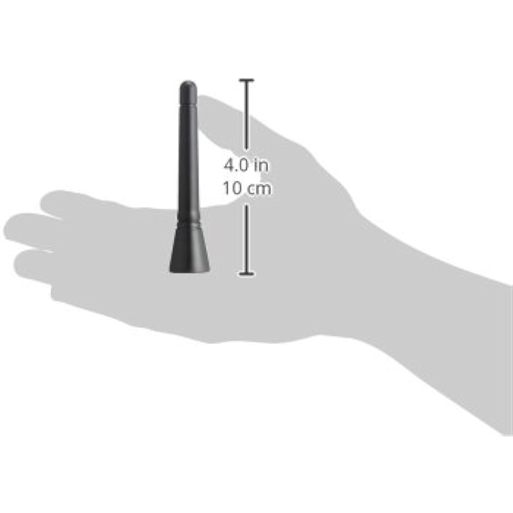 SilkBlaze Helical Short Antenna Black SB-SA-001