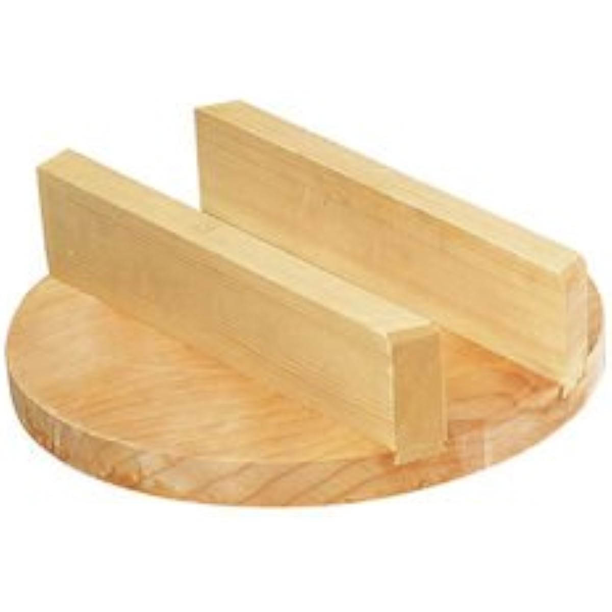 Miyabi Urushi Crafts Wooden Lid for Hagama 43cm Spruce Wood Japan AKVF343