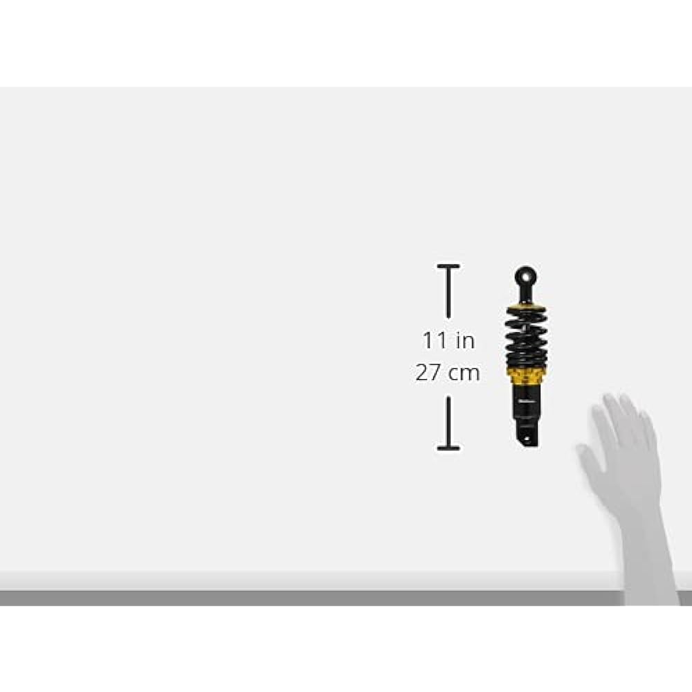 Lowdown rear shock for Zoomer black/gold 1105711