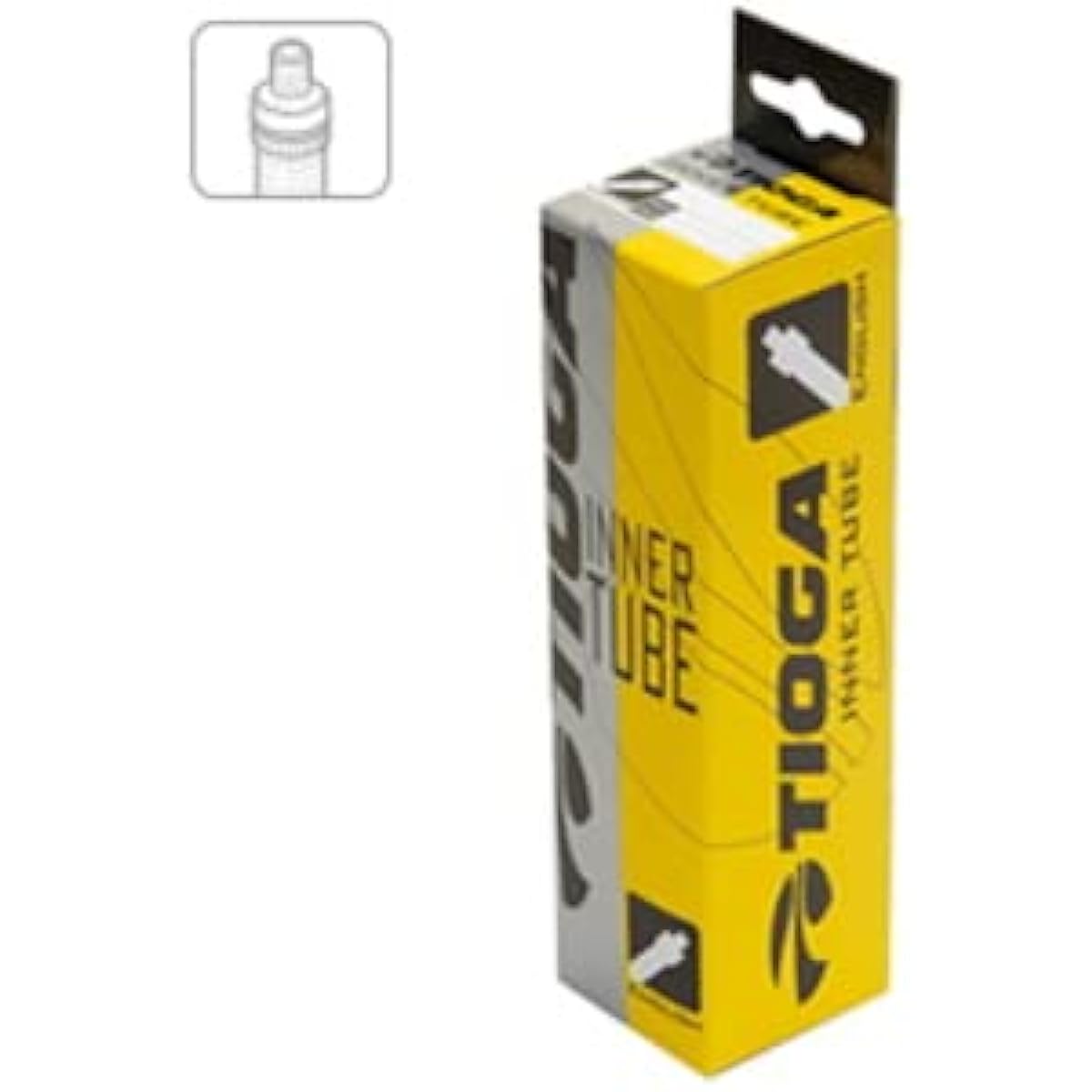 TIOGA TIG inner tube English style 700x25-32C (1.2mm) TIT14600 tube 1 piece
