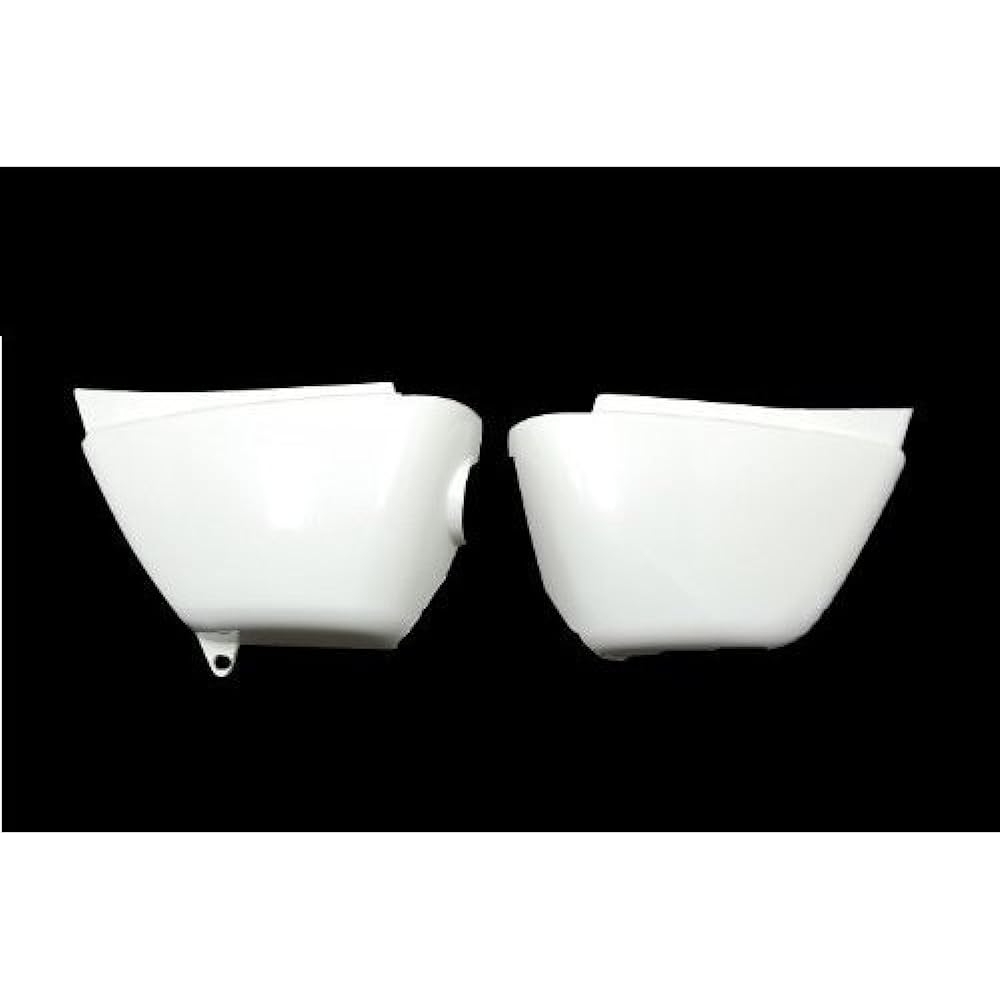 Bike Parts Center Side Cover Left and Right Set Black Honda Ape 50 AC16 314305