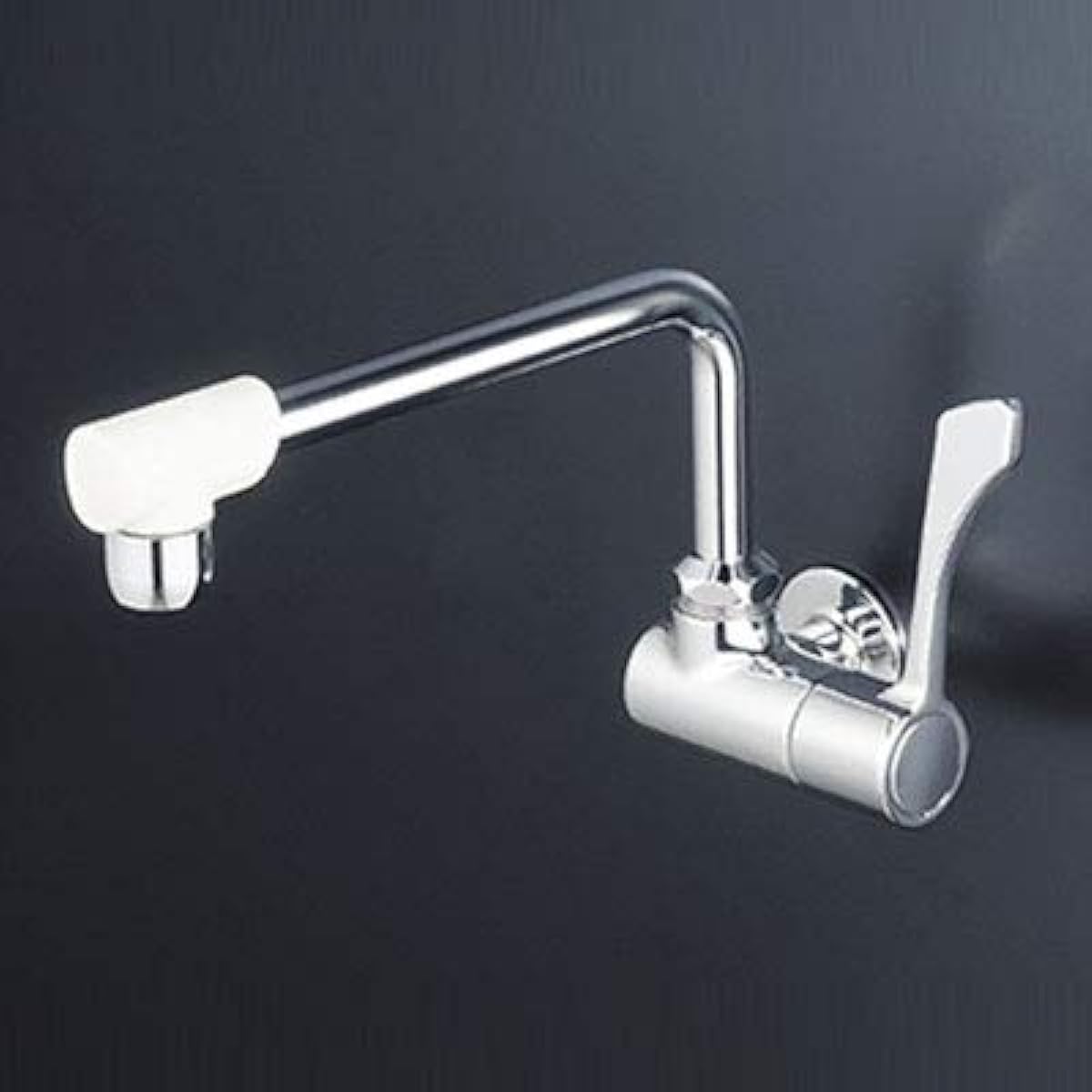 KVK horizontally adjustable faucet with one-touch handle (foam, L=240mm) K1801FR2