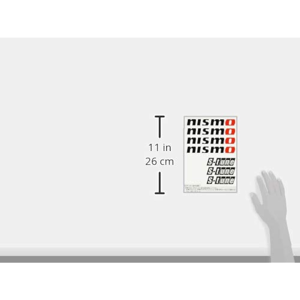 nismo S-tune Sticker Set (Black) 9992-RN242