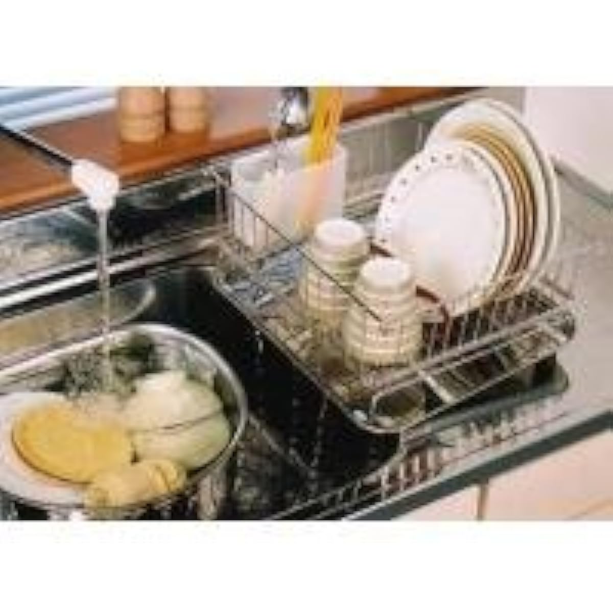 nW-6185 Foldable tableware basket NO.1 (vertical type) 5639t