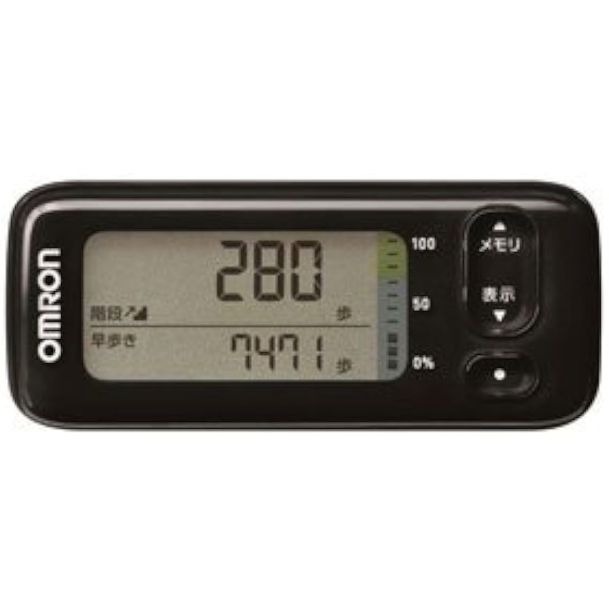 Activity meter calorie scan HJA-403C-BK (black)