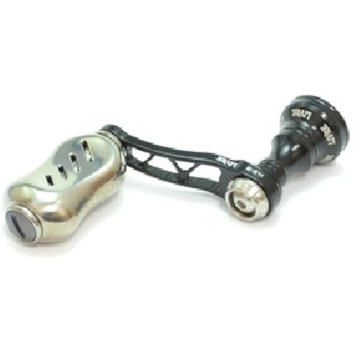 LIVRE Reel F.V40-43 S Handle Fino Knob for Daiwa (Black P + Titanium G)