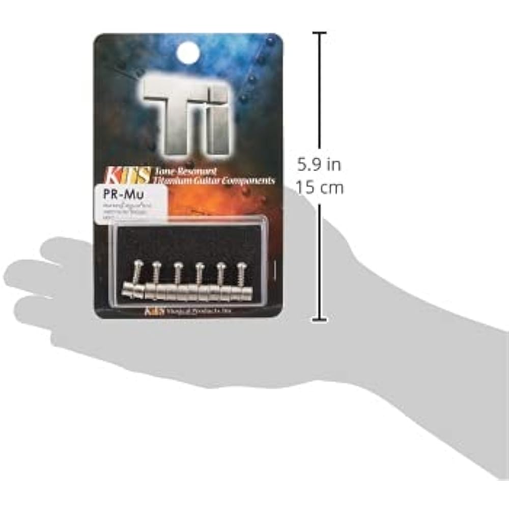 KTS Titanium Parts for PR-Mu Mustang(R), Jaguar(R), Jazzmaster(R)