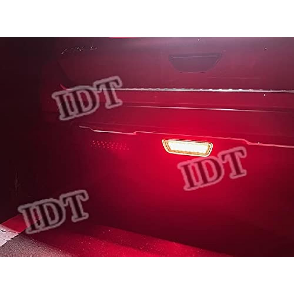 IDT Mini Waist Included X-Trail T32 LED Back Fog Rear Fog Light Lamp Tail Fog Snow (Rear Fog Red)