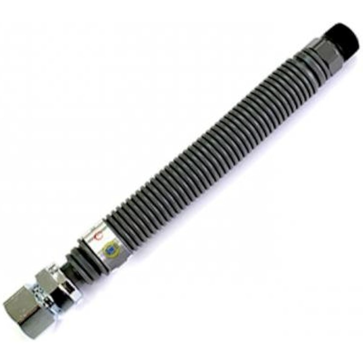 Liviluck JFE Fitting Metal Hose for City Gas OMH1/2X600 Gray
