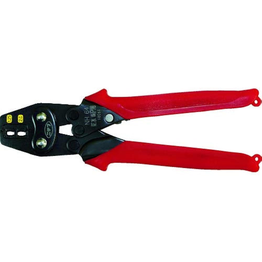 Nichifu Terminal Industry Waterproof Pin Terminal Waterproof Crimp Sleeve Special Tool Manual Short Handle/180mm NH 64