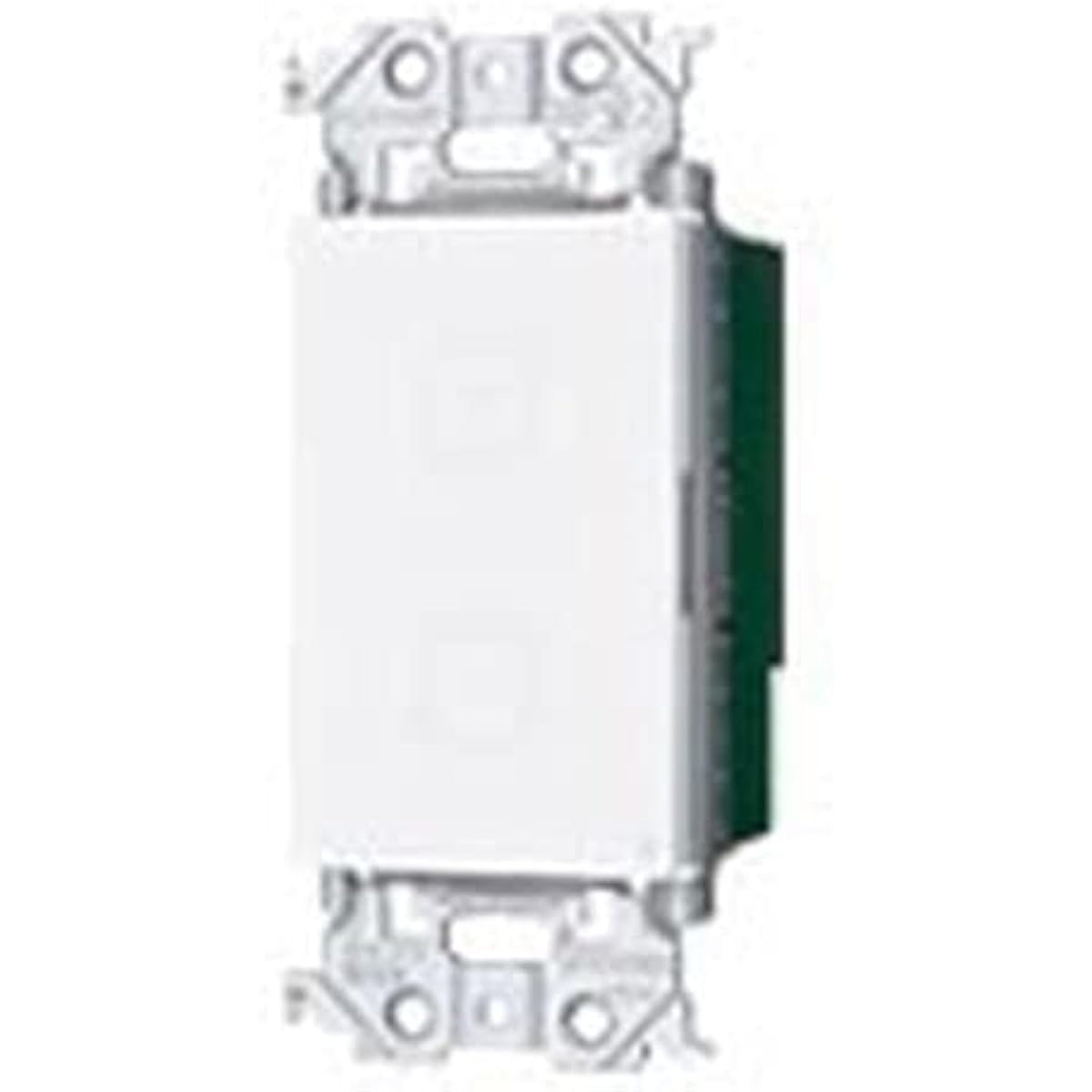 Panasonic Advanced Series Link Plus Touch Double Switch Receiver Matte White WTY2422W