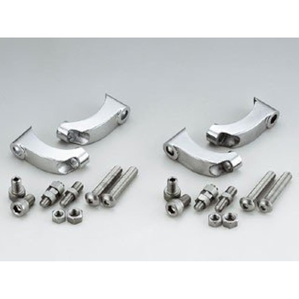 Kijima Motorcycle Bike Parts Turn Signal Stay Under Bracket Only FXDL('08-'13/'15) FXDWG('10-'15) Chrome Plated HD-01943