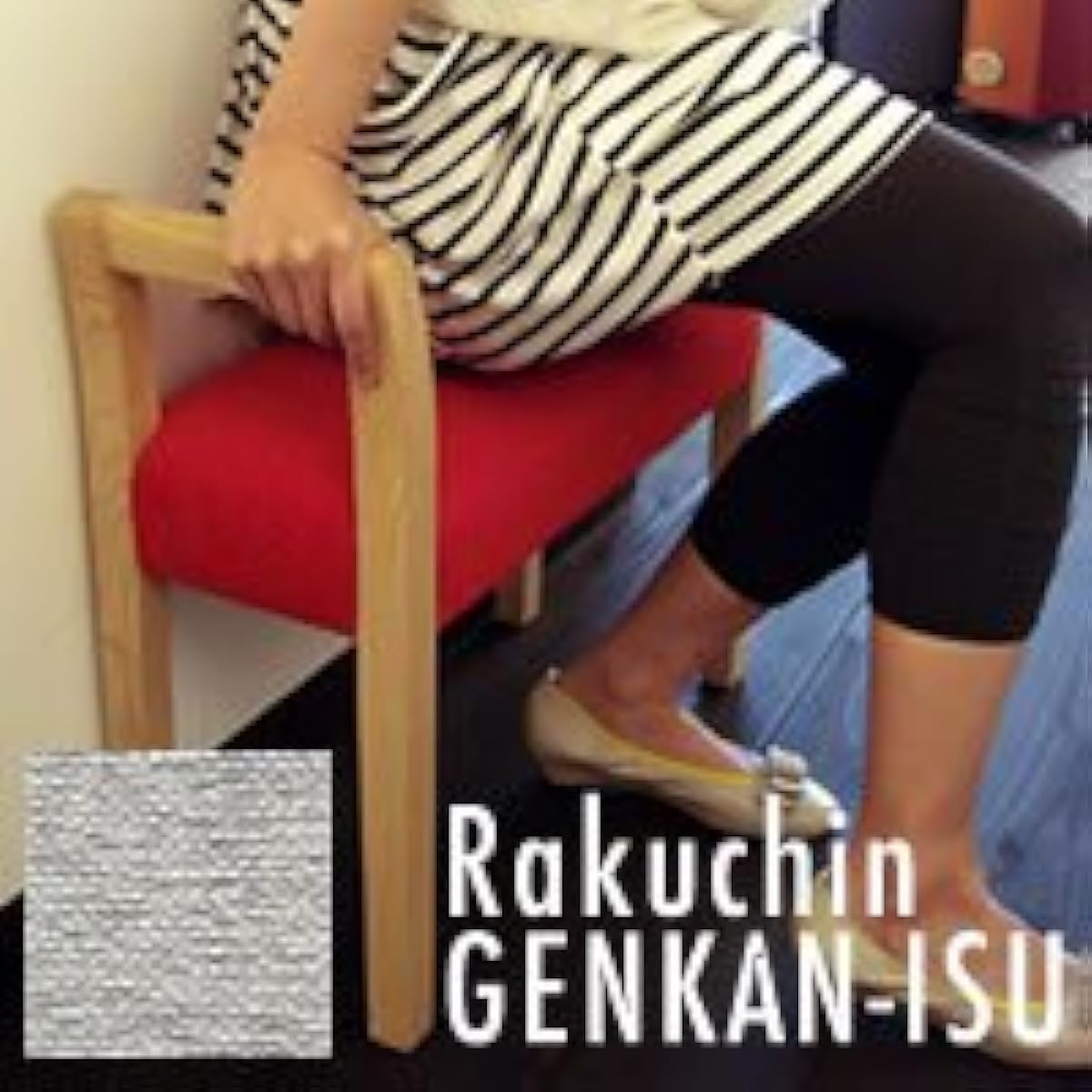 Rakuchin entrance chair gray bg7342