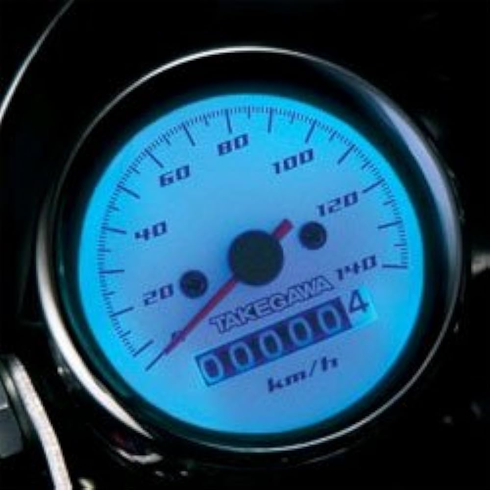 Takegawa: Blue LED Guide Speedometer 09-01-0051
