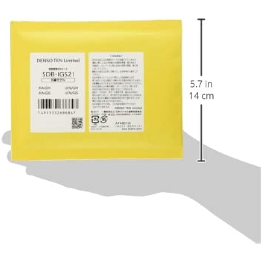 DENSO TEN ECLIPSE SD card for navigation map update SDB-IGS21