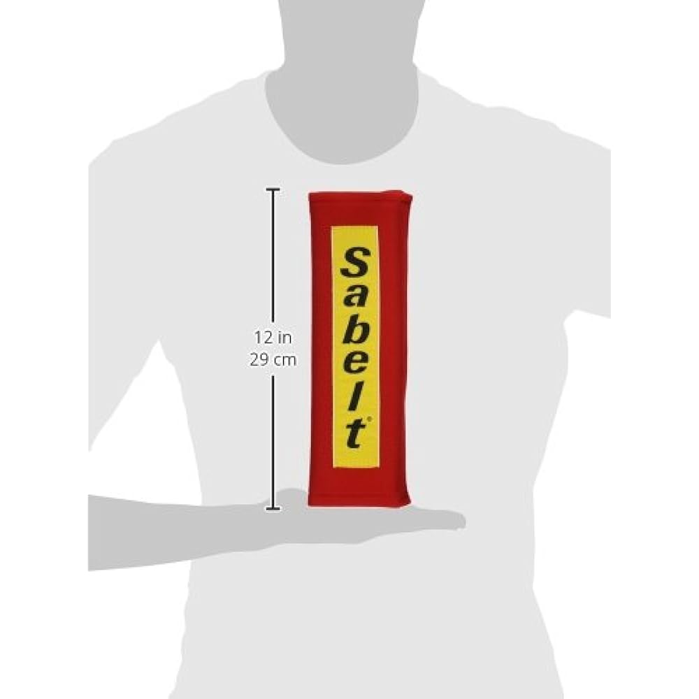 SABELT Shoulder Pad 3 Inch Red 2 Pieces 475040