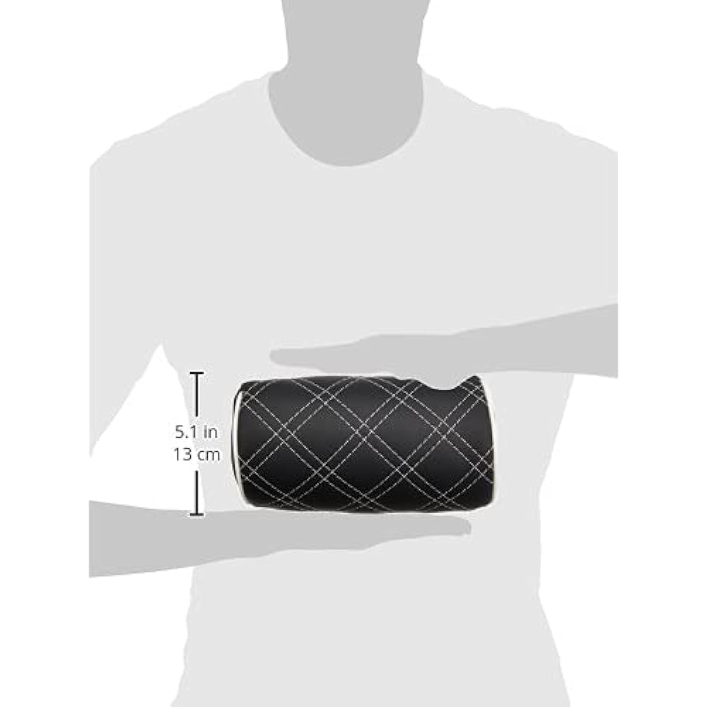 Clazzio Neck Pad Quilted Clazzio Black Leather x White Stitch Specifications 09EOA0003K