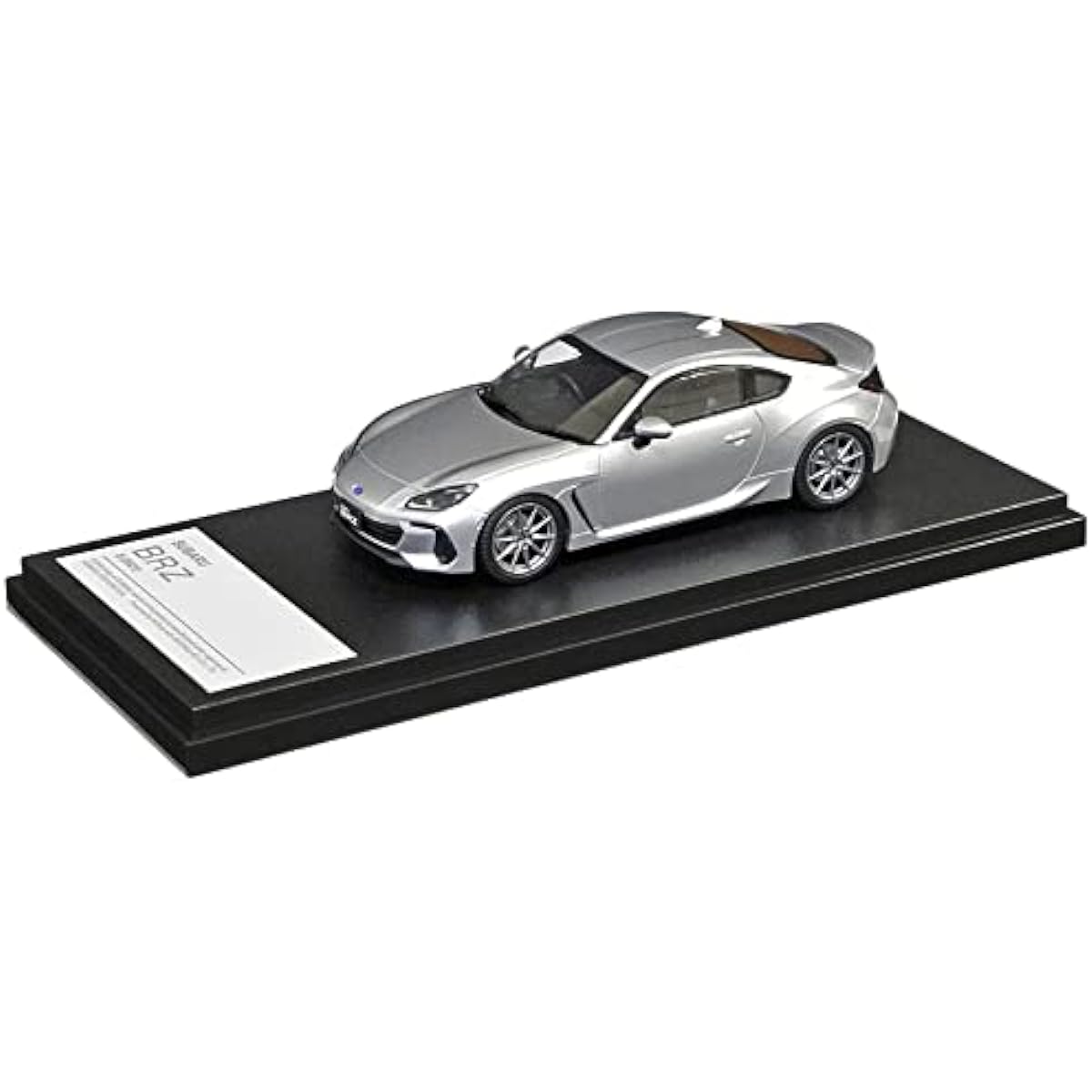 Hi Story 1/43 Subaru BRZ S (2021) Ice Silver Metallic Finished