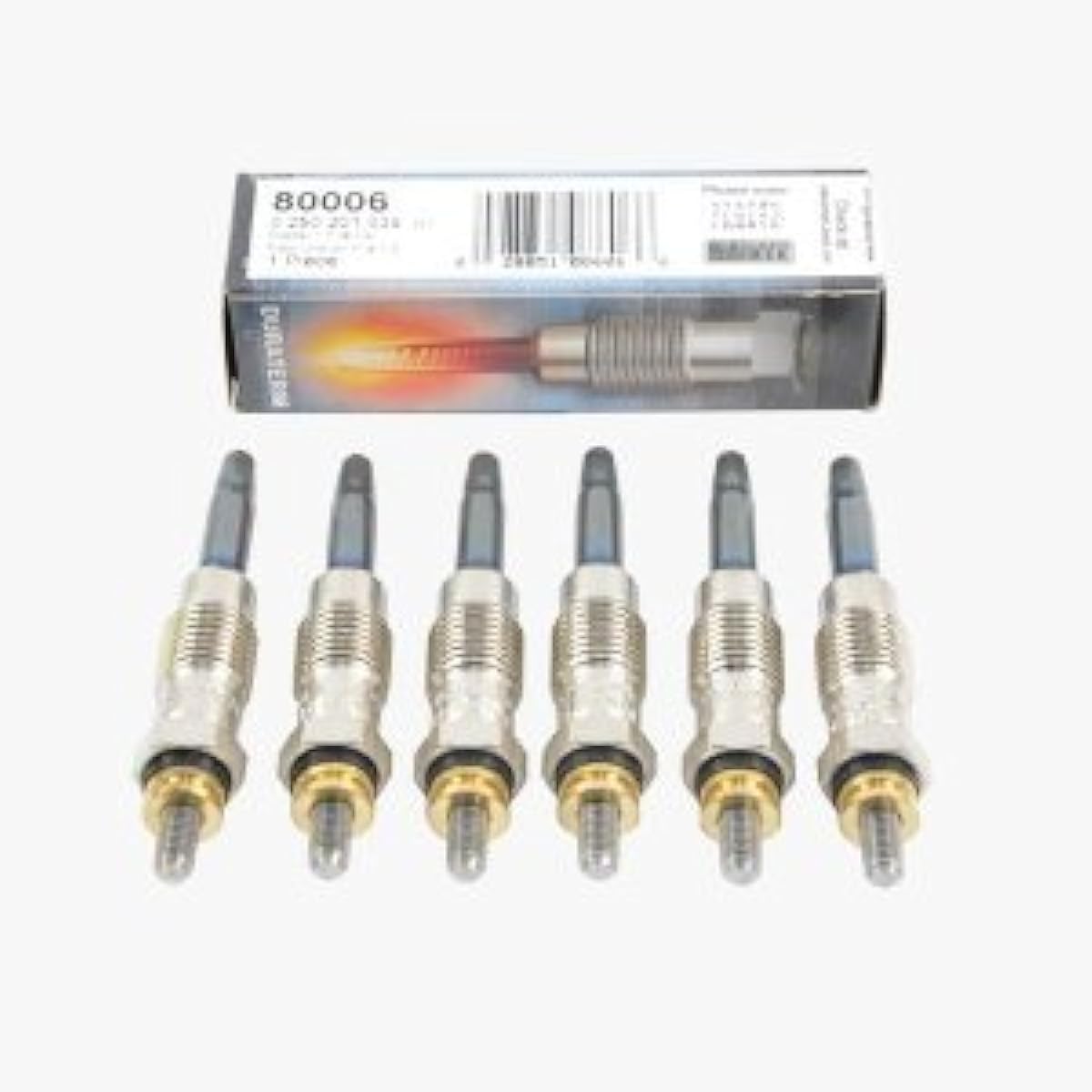 Mercedes -Benz Glow Plug Diesel Plug Set Bosch OEM (6 pieces)