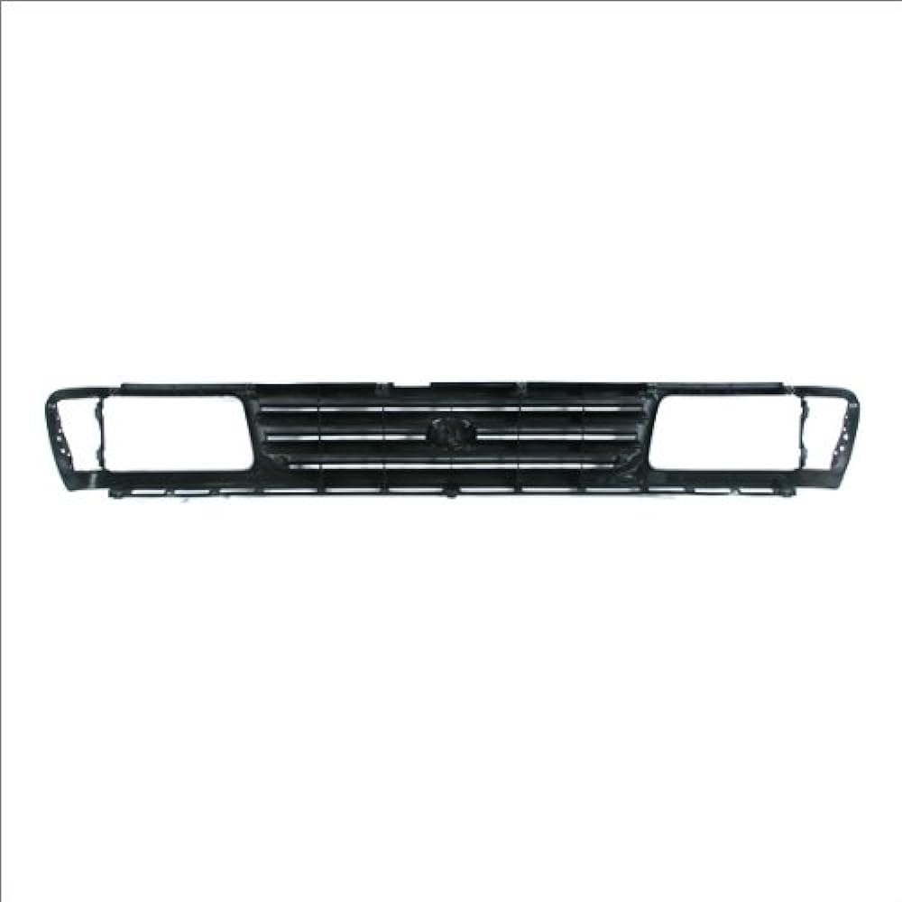 CARPARTSDEPOT Dark Silver Gray Front Grill Grill Athembris replacement parts Pickup 2-DR, 400-44593 5311134010 To1200191