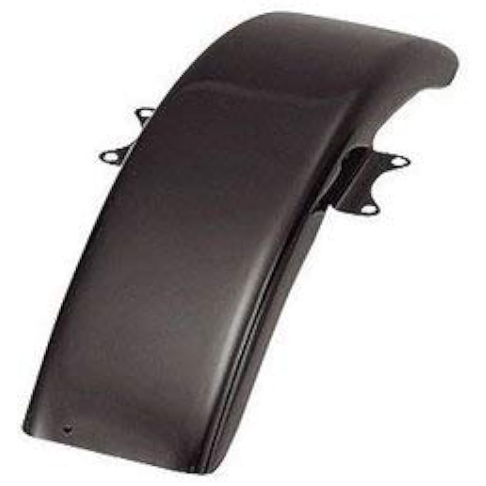 Kijima Motorcycle Bike Parts FRP Flat Fender Front/Black Gel Coat Finish YAMAHA 206-956