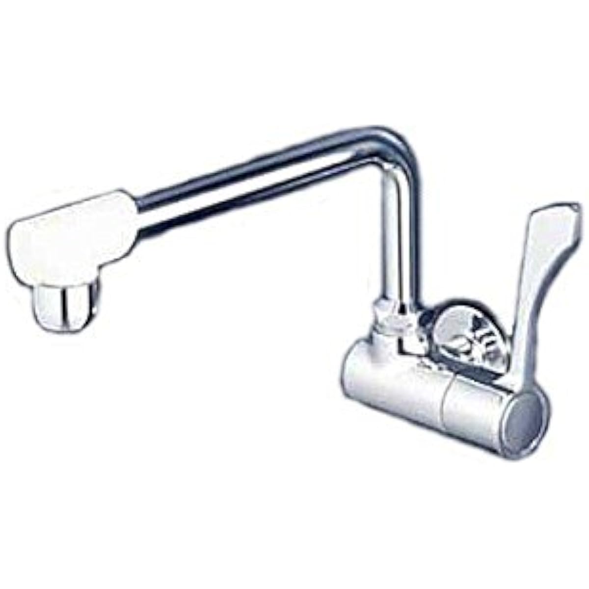 KVK horizontally adjustable faucet with one-touch handle (foam, L=170mm) K1801F