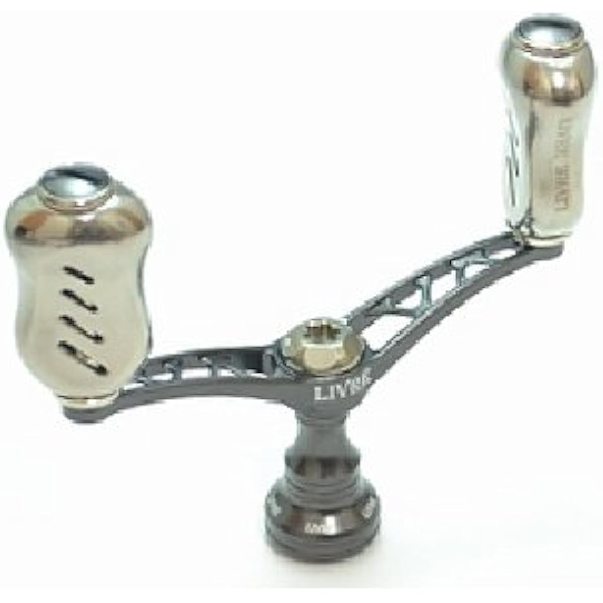 LIVRE Reel Wing 80 Fino Knob for Shimano S2 (Gunmetal P+Titanium G)
