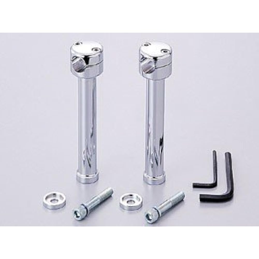 HURRICANE Drag Post Straight 8 inches Chrome Plated HB0479