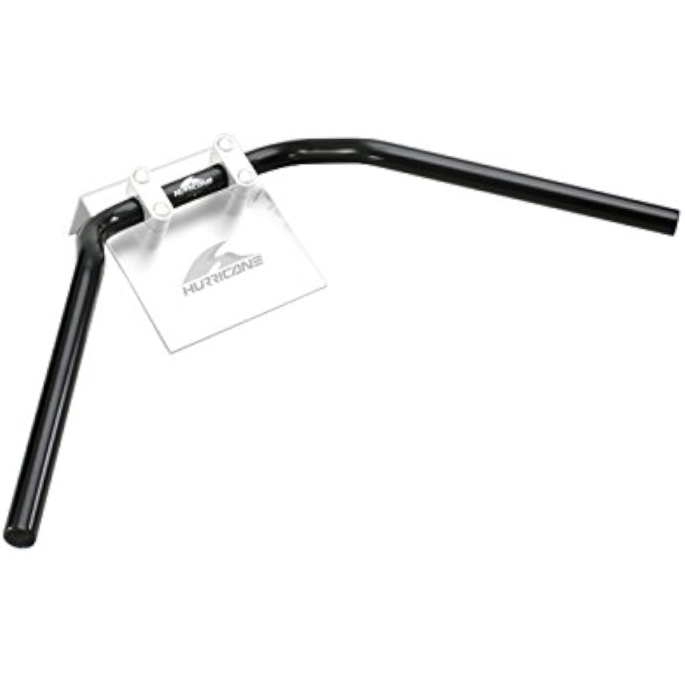 HURRICANE Handlebar P7/8 inch narrow pullback type 1 black HB0066B