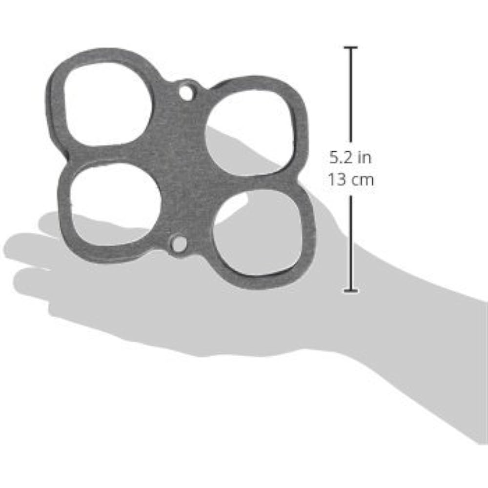 EDELBOCK 6999 Ah intake manifold gasket from the top to the lower part -Set of 2