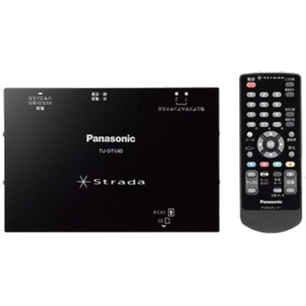 Panasonic in-vehicle digital tuner TU-DTV40