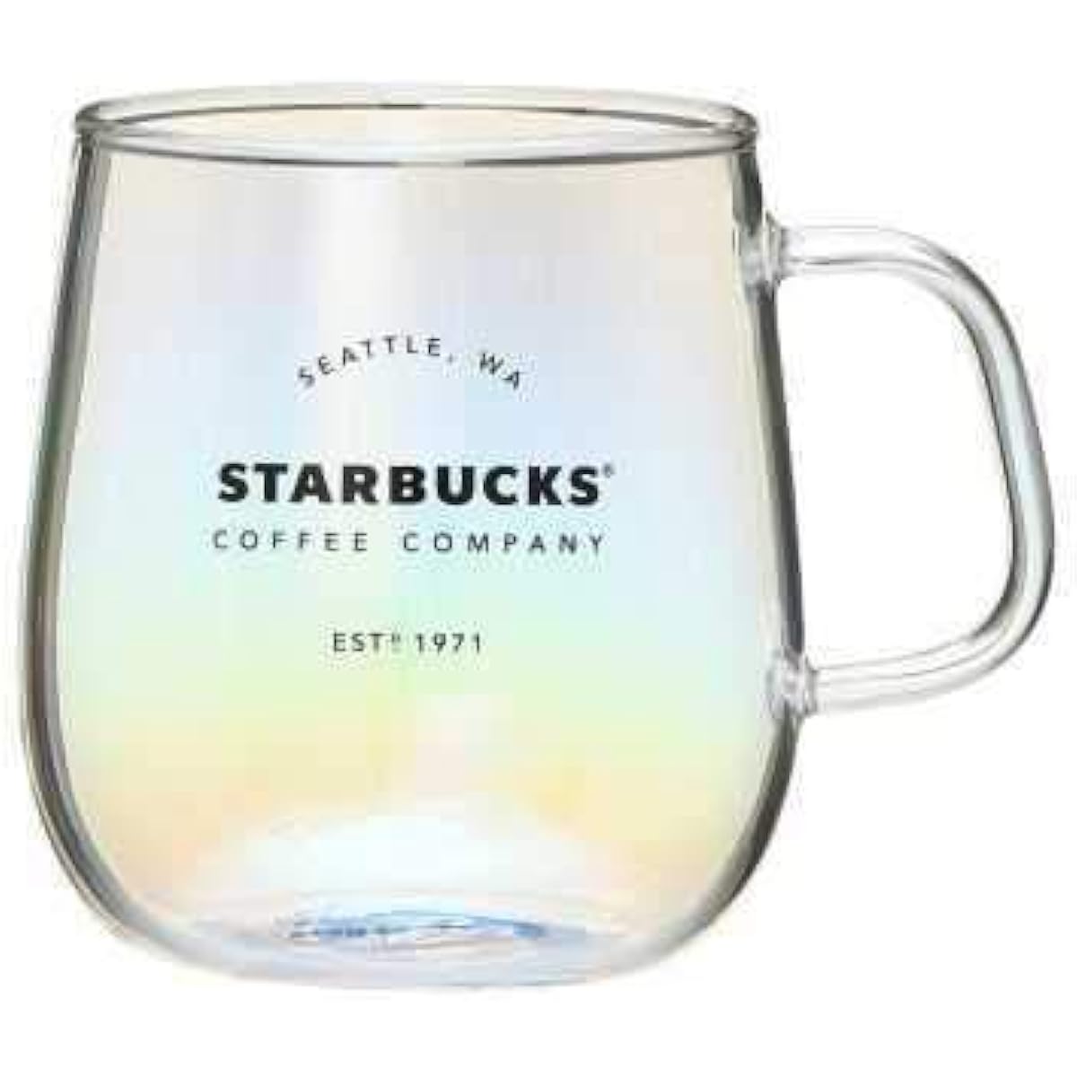 Starbucks Heat Resistant Glass Mug Luster 355ml Heat Resistant Glass Mug