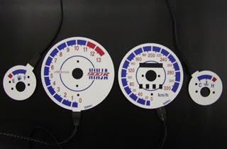 Odax GPZ900R NINJA EL Meter Panel AS Type White Panel OXP-311043-AS