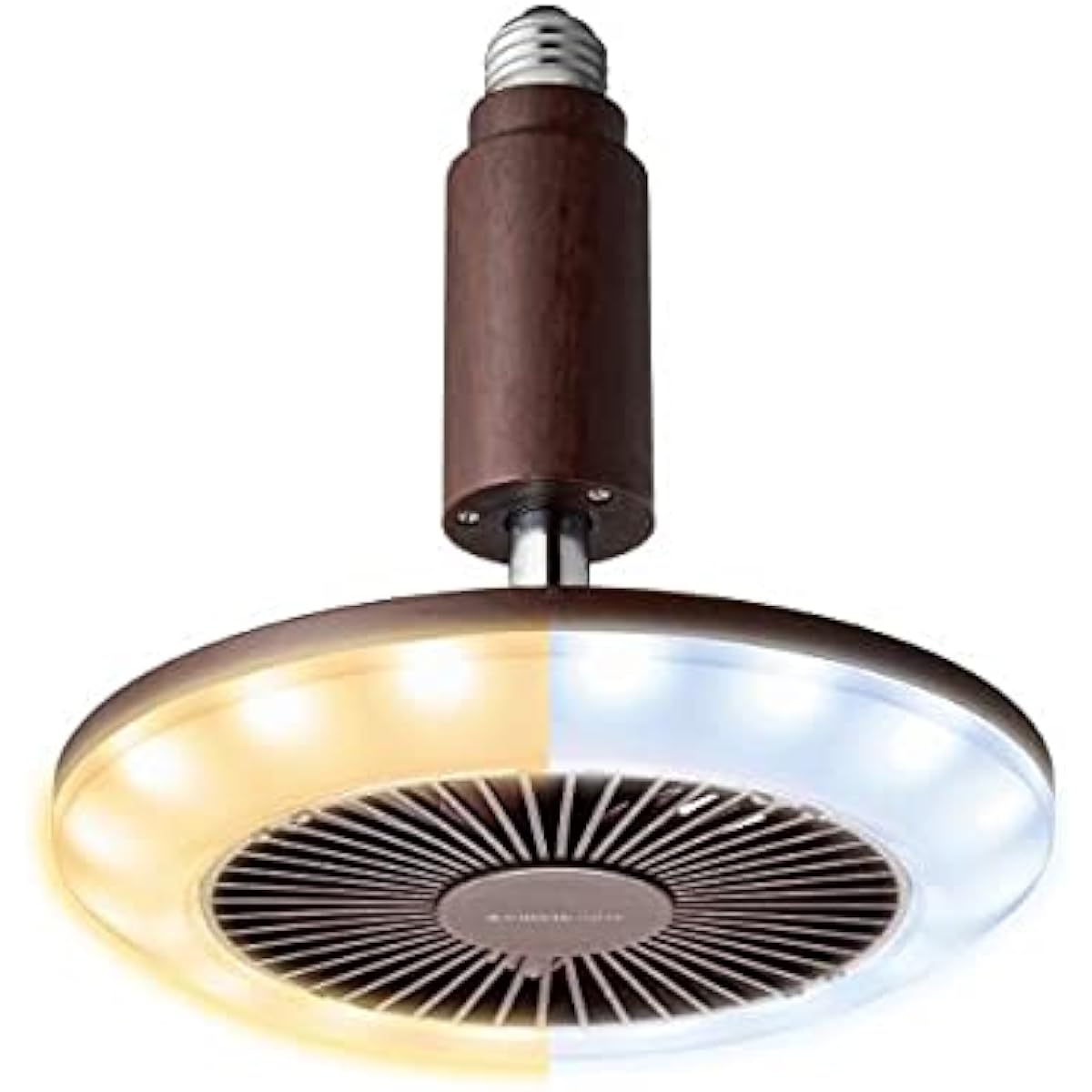 DOSHISHA DSLS60CDW Circulite Light Bulb Color - Daylight White Toning Wood Grain E26 Socket Remote Control Included