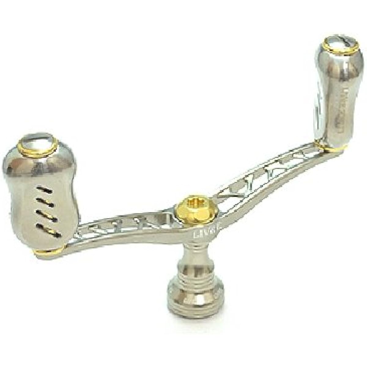 LIVRE Reel Wing 100 Fino Knob for Daiwa (Titanium P + Gold G)