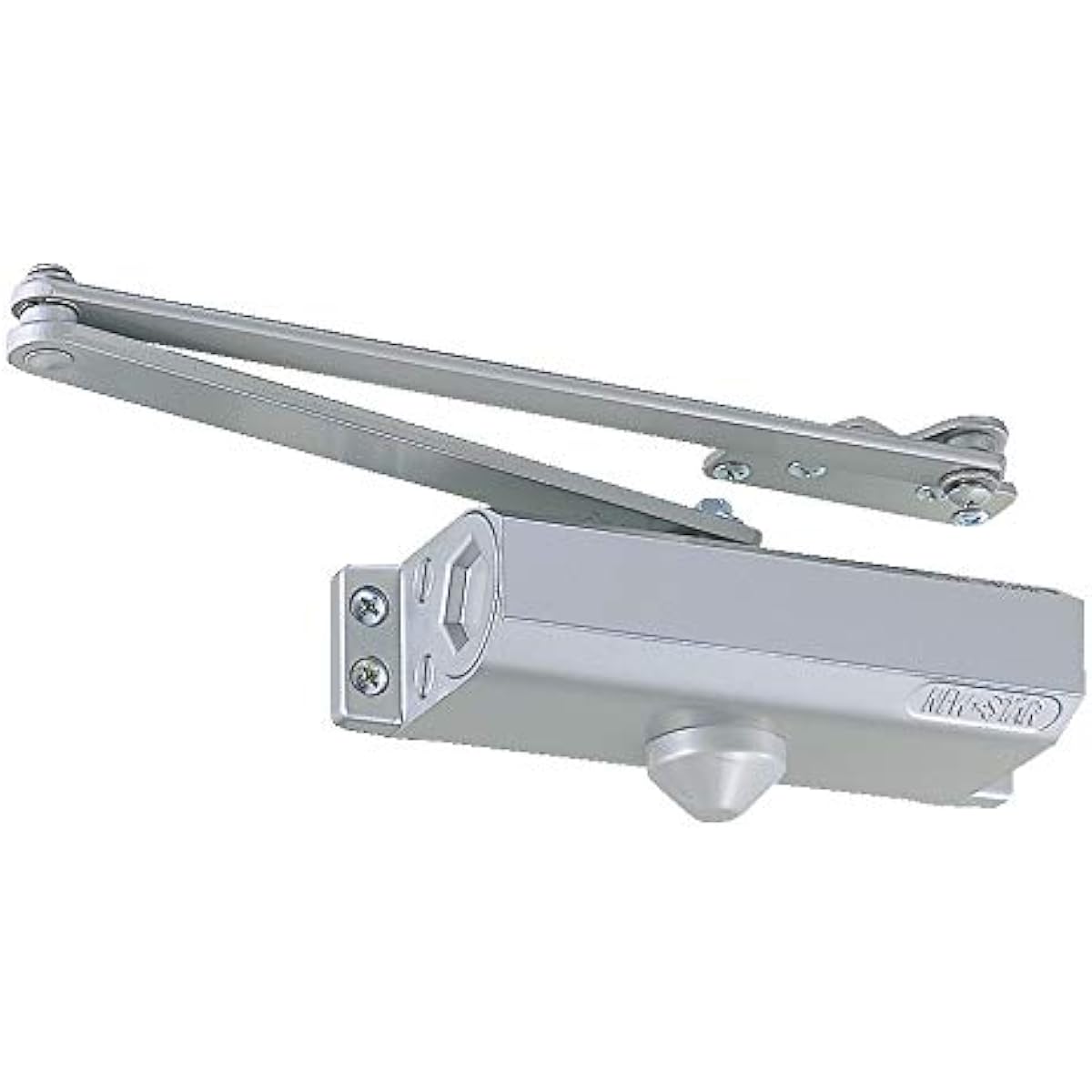Nippon Door Check Manufacturing New Star Parallel Door Closer No Stop Silver P-82 1 piece