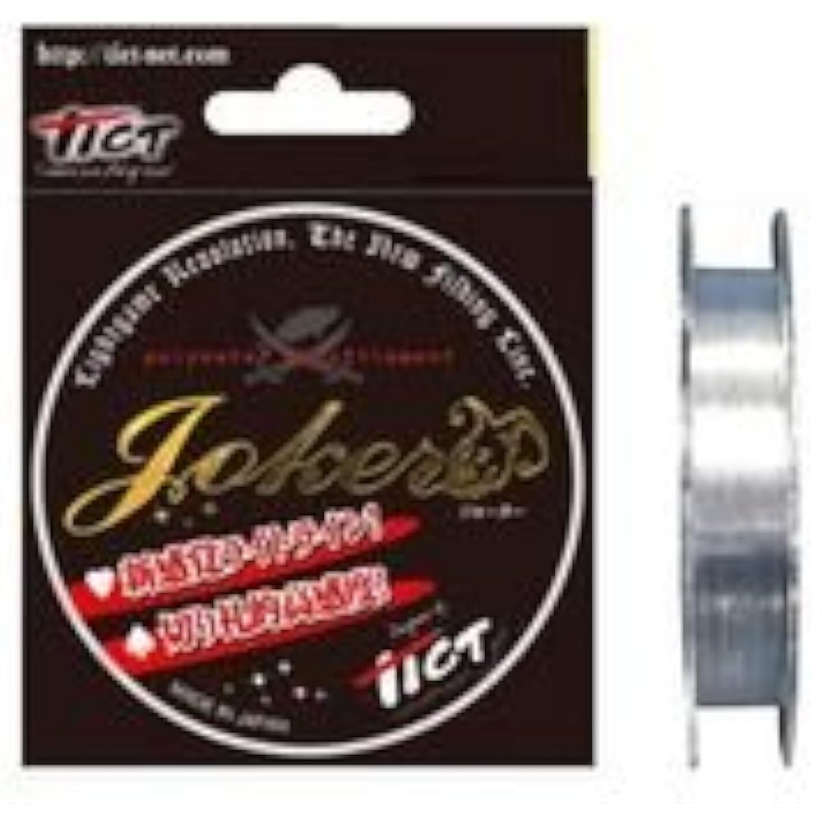 Hayashi Fishing Gear Manufacturing TICT Joker 100m Clear