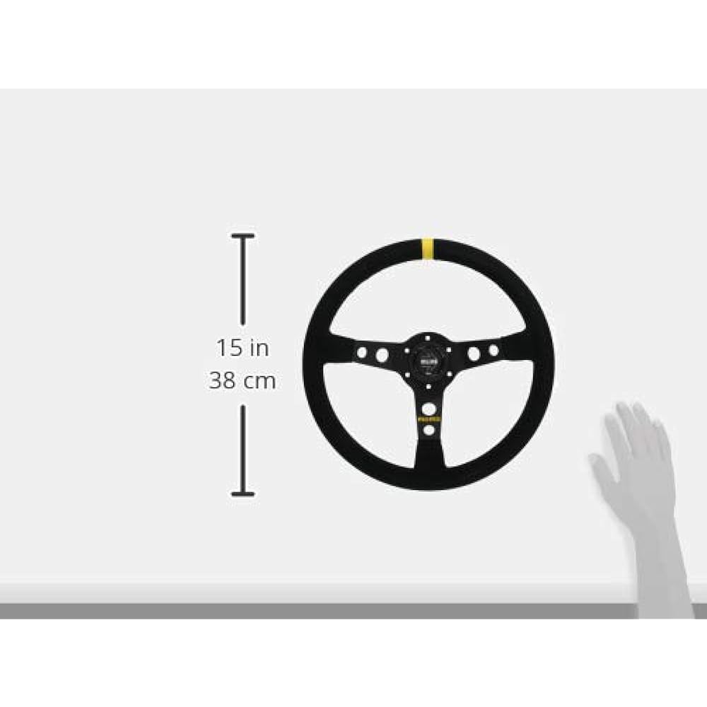 MOMO Steering MOD.07 35 Pie BK/Suede M-42