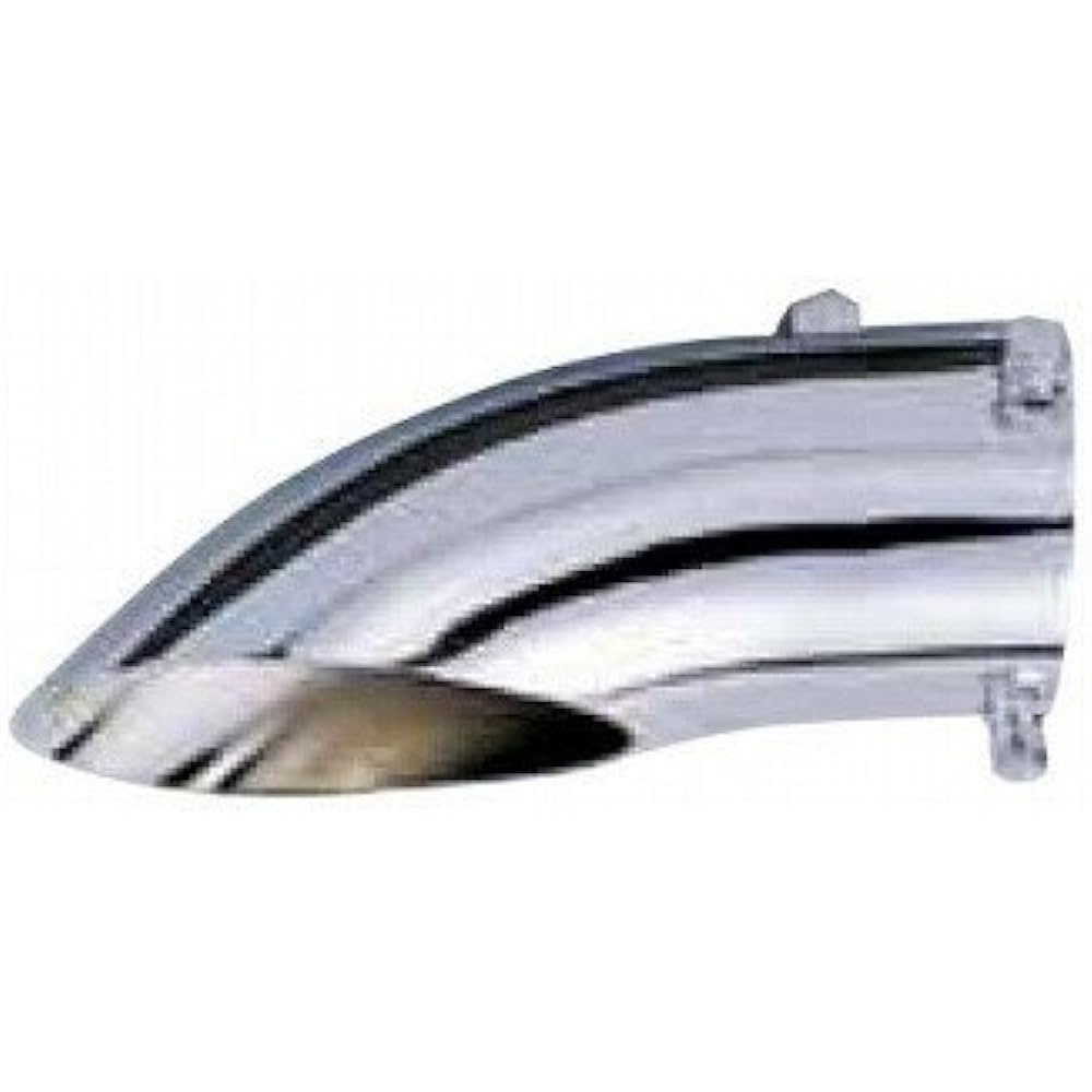 JET INOUE Muffler Cutter 88φ Chrome Plated 504211