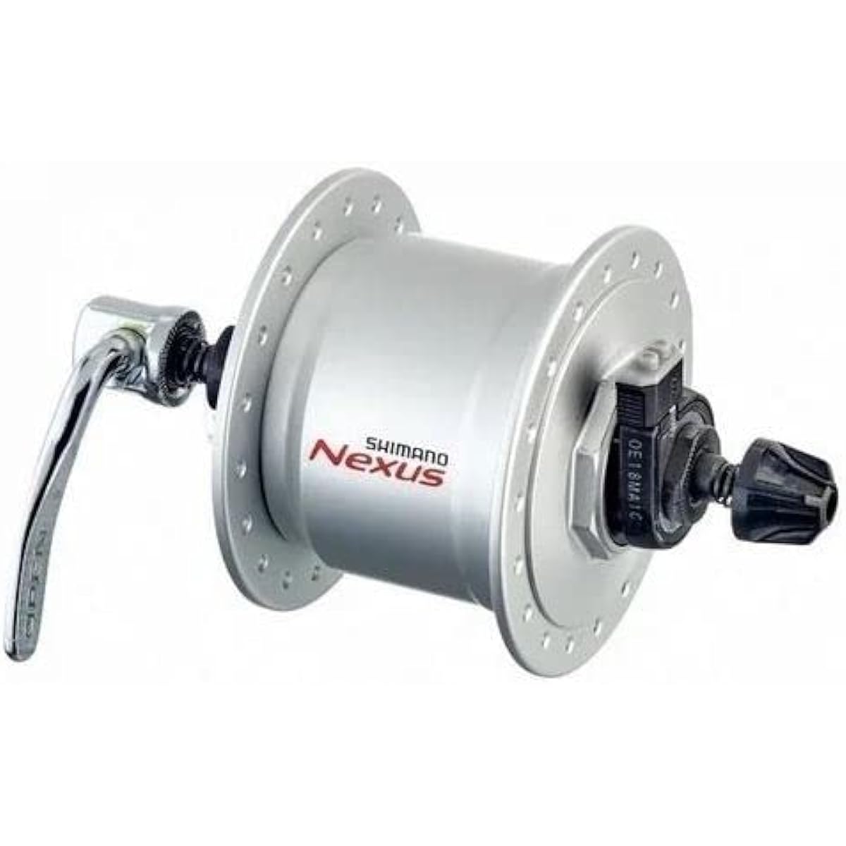 SHIMANO Hub Dynamo DH-C3000 Silver 32H QR E2 6V-2.4W OLD:100mm EDHC30002NQBAS