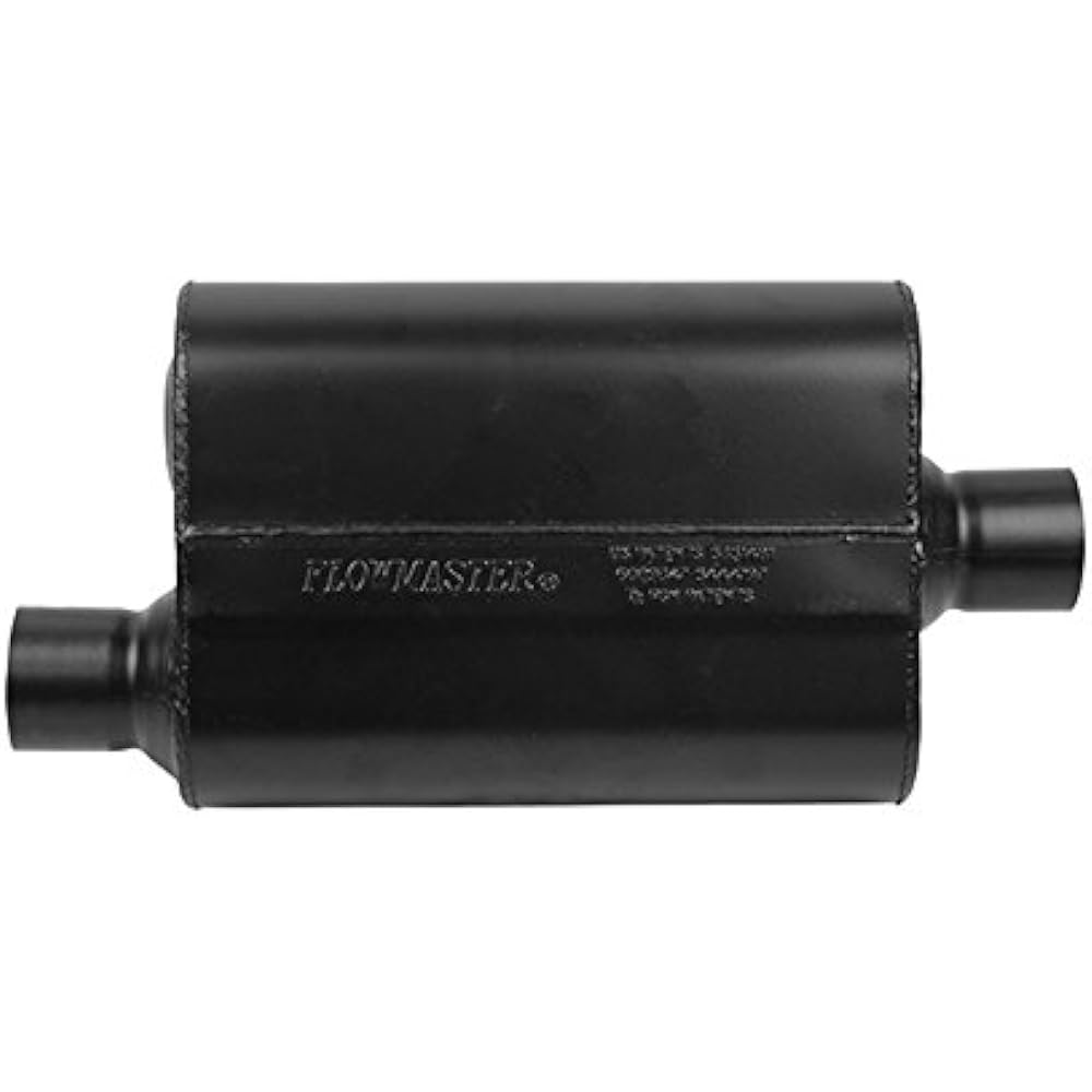 Flowmaster 942546 Super 44 Muffler - 2.50 Offset IN / 2.50 Center OUT - Aggressive Sound