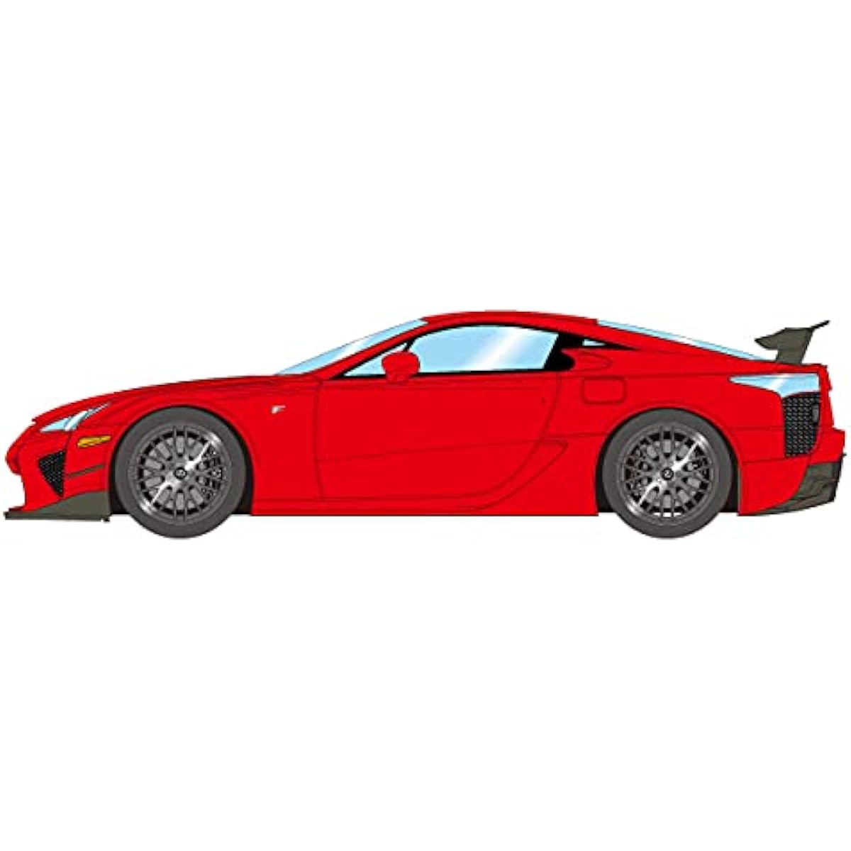 Makeup EIDOLON 1/43 Lexus LFA Nurburgring Package 2012 Red Finished Product EM538C
