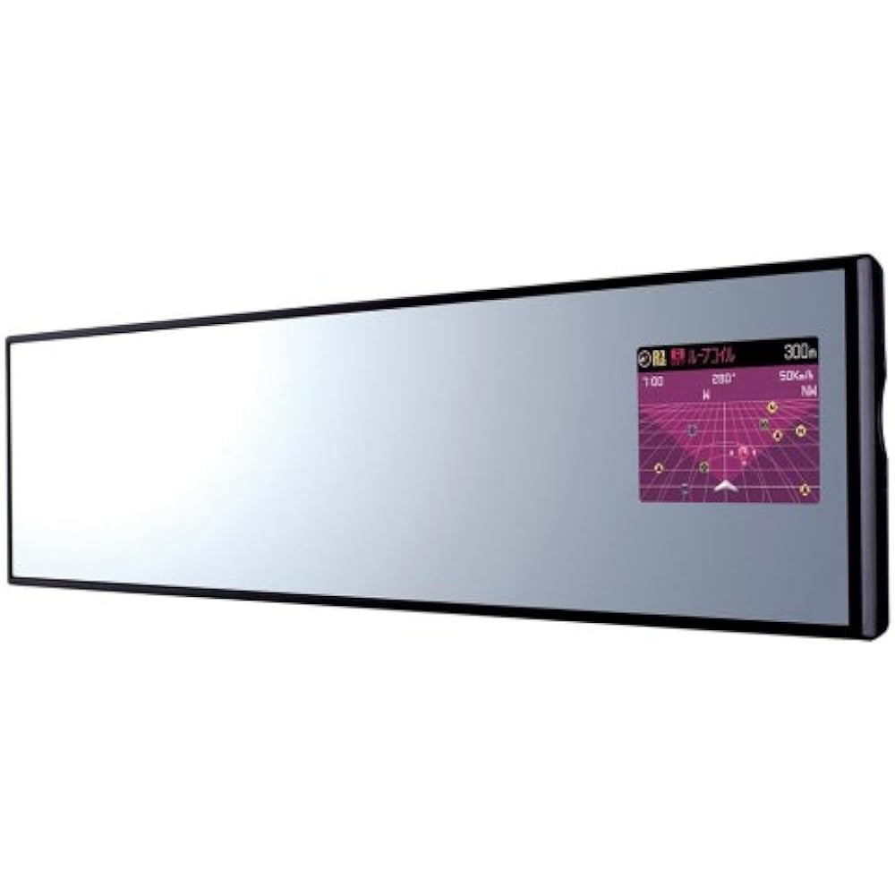 YUPITERU Radar Detector SuperCatGPS Mirror Type MR977SI