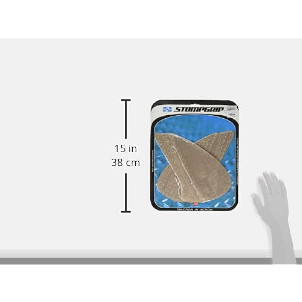 STOMPGRIP 55-10-0177 CBR1000RR-R Traction Pad Tank Kit (20) VOLCANO Clear