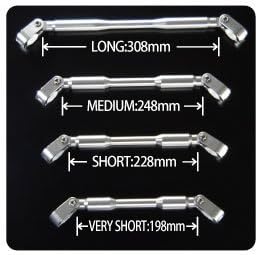 HARDY EZ Attach Handle Brace SHORT Gunmetal HH07A