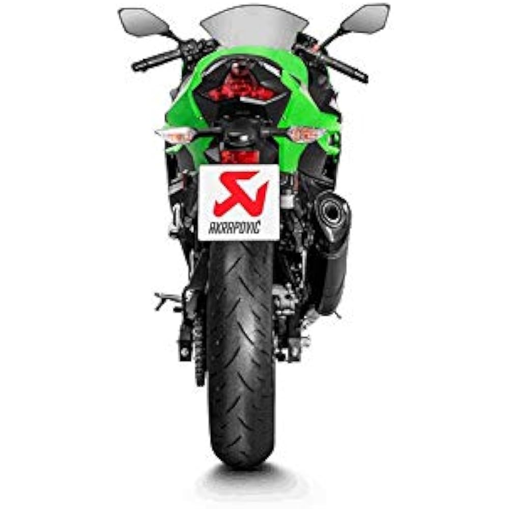 AKRAPOVIC Slip-on Ninja250 Ninja400 (18-20) Z250 Z400 (19) Carbon