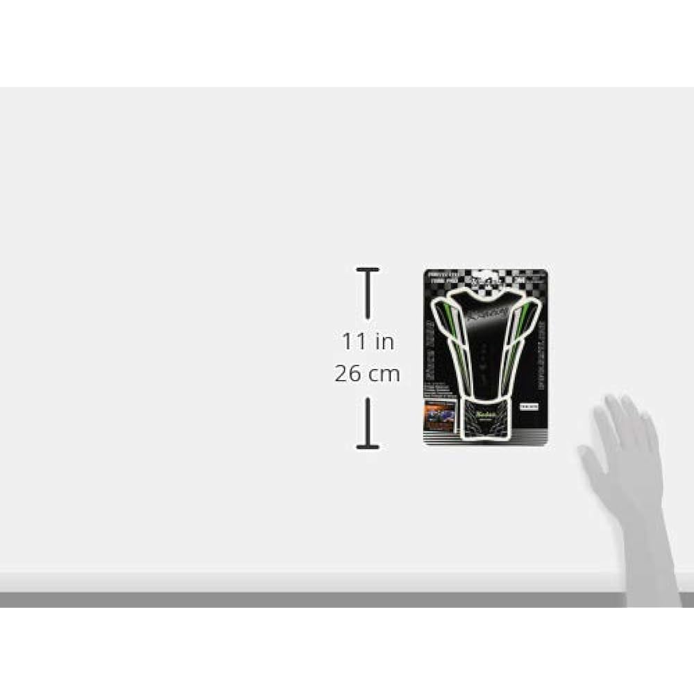 Keiti Tank Pad Kawasaki Racing Black TKW507K