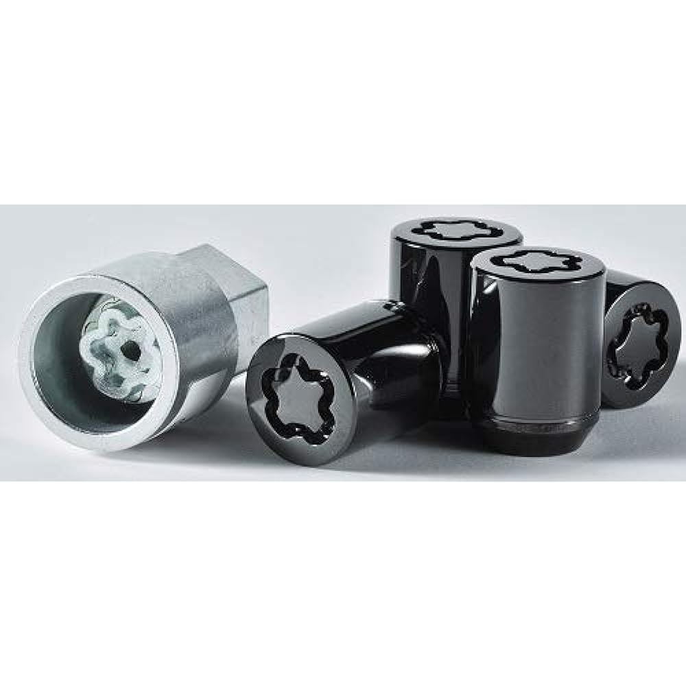 McGard Premium Lock for Light Vehicles Black M12X1.5 21HEX Short Type MCG-34366